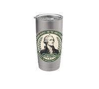 Alexander Hamilton Citation Importance du droit constitutionnel Gobelet isotherme en acier inoxydable double paroi