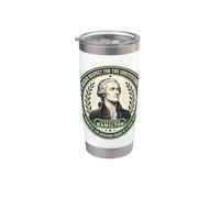 Alexander Hamilton Citation Importance du droit constitutionnel Gobelet isotherme en acier inoxydable double paroi