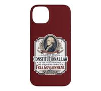 Alexander Hamilton Constitution américaine Citation Gratuite du Gouvernement Coque pour iPhone 14 Plus