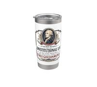 Alexander Hamilton Constitution américaine Citation gratuite du gouvernement Gobelet isotherme en acier inoxydable double paroi