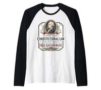 Alexander Hamilton Constitution américaine Citation Gratuite du Gouvernement Manche Raglan