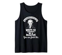 Alexander Hamilton Wrote 51 Essays in 6 Months Vintage Débardeur