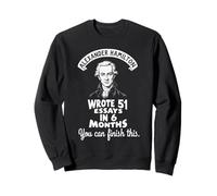 Alexander Hamilton Wrote 51 Essays in 6 Months Vintage Sweatshirt