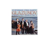Alexander Konstantinovich Glazunov Glazunov, A.: 5 Novelettes / String Quartet No. 5 (St. Petersburg String Quartet)