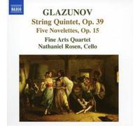 Alexander Konstantinovich String Quintet, Five Novelettes (Rosen, Fine Arts (CD)
