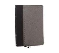 Alexander Maclaren Study Bible: Encouragement And Insights For A Christ-Centered Life (Nkjv, Black/Gray Leathersoft, Comfort Print, Thumb Indexed)