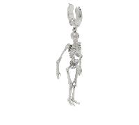 Alexander McQueen boucle d oreille homme argent - UNI