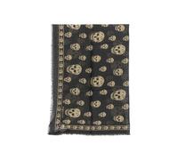Alexander McQueen écharpe homme noire - UNI
