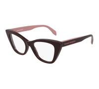 Alexander McQueen Femme Alexander McQueen AM0305O 004 Montures optiques Acétate Bordeaux Cat Eye