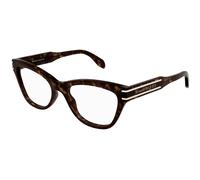 Alexander McQueen Femme Alexander McQueen AM0401O 002 Montures optiques Acétate Havane Cat Eye
