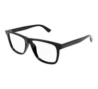 Alexander McQueen Homme Alexander McQueen AM0463O 001 Montures optiques Acétate Noir Transparent Pilote