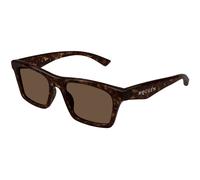Alexander McQueen Homme Alexander McQueen AM0472S 002 Lunettes de soleil Acétate Havane Marron Carré