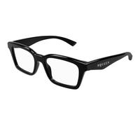 Alexander McQueen Unisex Alexander McQueen AM0476O 001 Montures optiques Acétate Noir Transparent Carré