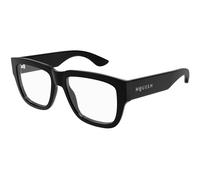 Alexander McQueen Unisex Alexander McQueen AM0510O 001 Montures optiques Acétate Noir Transparent Carré