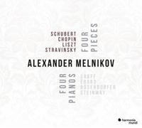 Alexander Melnikov Alexander Melnikov: Four Pieces - Four Pianos (CD)