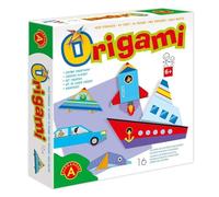 Alexander Mon Premier Origami - Navires et Véhicules - Kit Origami Créatif Enfant - 16 Modèles à Réaliser - Activité Manuelle dès 6 Ans