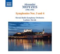 Alexander Moyzes Alexander Moyzes: Symphonies Nos. 3 and 4 (CD) Album