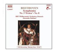 Alexander Rahbari – Beethoven : Symphonies n°3 et 8 – CD – NAXOS