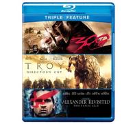 Alexander Revisited / Troy / 300 (Triple Feature) [Blu Ray]