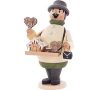 Alexander Taron 1343-33 Brleur d'encens Dregeno - Vendeur de pain d'pice - 6,5"" H x 3,25"" L x 4"" P Marron