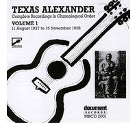 Alexander, Texas - Vol. 1-Aug 1927 to Nov 1928