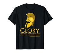 Alexander The Great Citation on Glory - Histoire Grecque Antique T-Shirt