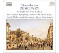 Alexander Von Zemlinsky : Symphonies Nos. 1 And 2