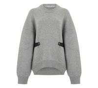 Alexander Wang - Detail Sweater - Femme - Pulls - Gris - Taille: 40 FR