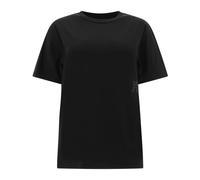 Alexander Wang, Femme, Tops, Noir, Taille: 38 FR T-shirt noir avec logo gonflé