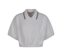 Alexander Wang - Polo Court Cintrée Décontractée - Femme - Tops - Blanc - Taille: 40 FR