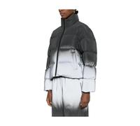 Alexander Wang - Reflective Cropped Puffer - Femme - Vestes - Gris - Taille: 36 FR