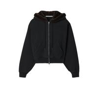 Alexander Wang - SweaT-shirt z fermetureure éclair - Femme - Sweatshirts et sweats à capuche - Noir - Taille: 36 FR