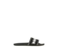 Alexander Wang - Webbing Pool Slide - Femme - Chaussures - Noir - Taille: 36 EU
