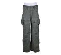 Alexander Wang - Wide Pantalons - Femme - Pantalons - Vert - Taille: W27