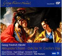 Haendel : Alexander’s Feast - Ode for St. Cecilia. Neumann.