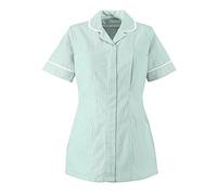 Alexandra Al-st298aq-140 pour femme à rayures Tunique, passepoil Blanc/bordure, 140 cm Coffre (Taille 32), Aqua/blanc