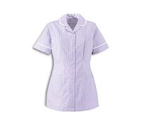 Alexandra Al-st298li-128 pour femme à rayures Tunique, passepoil Blanc/bordure, 128 cm Coffre (Taille 26), lilas/blanc