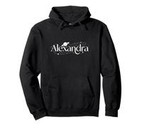Alexandra Celestial Word Art personnalisé avec nom Mignon Sweat à Capuche