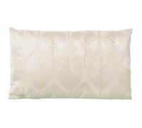 Alexandra House Living Coussin crème Textile 30 x 50 cm