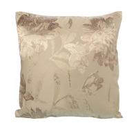 Alexandra House Living Coussin crème Textile 45 x 45 cm