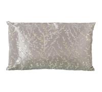 Alexandra House Living Coussin Gris Textile 30 x 50 cm
