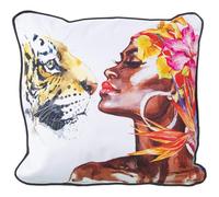 Alexandra House Living Coussin Venise Multicolore Textile 45 x 45 cm - EAN : 8427701201956