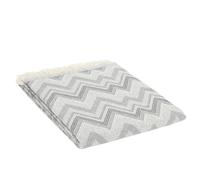 Alexandra House Living Couverture Fez Gris 180 x 260 cm