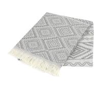 Alexandra House Living Couverture Tunez Gris 225 x 260 cm