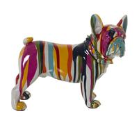 Alexandra House Living Figurine décorative Multicolore en Plastique Chien Peinture 13 x 26 x 24 cm