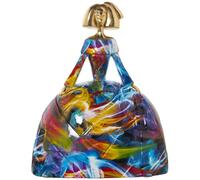 Alexandra House Living Figurine décorative Multicolore en Plastique Robe Peinture 19 x 27 x 33 cm