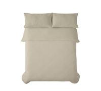 Alexandra House Living Housse de Couette Beige 240 x 220 cm