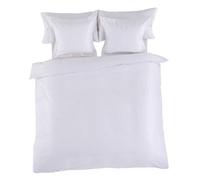 Alexandra House Living Housse de Couette Blanche 260 x 240 cm