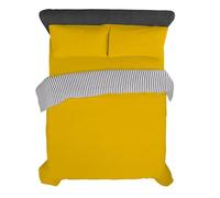 Alexandra House Living Housse de Couette Moutarde 240 x 220 cm