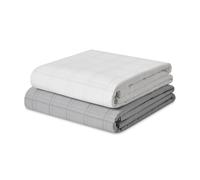 Alexandra House Living Housse de Couette Sophia Blanc 260 x 240 cm